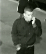 Unul dintre bărbaţii implicaţi în scandal. Sursa foto: IPJ CLUJ.